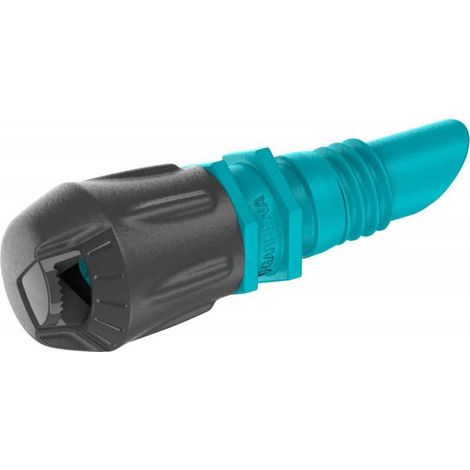 GARDENA Micro-Drip-System Sprühdüse 90 Grad: 90 Grad-Sprühkopf, regulierbare und wassersparende Beregnung, Sprühreichweite 2,5 m, 5 Stück (13320-20)