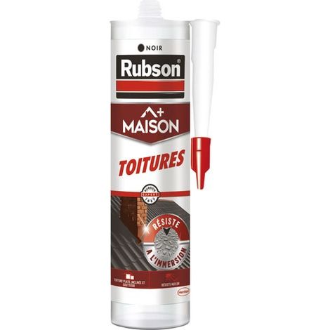 Rubson Dachmastic Schwarz 280 ml Schnelle Abdichtung
