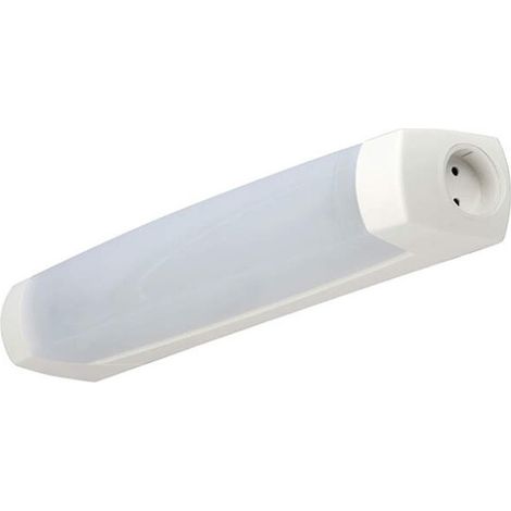L'Ebenoïd 055217 Réglette salle de bains Eo Avec Pc Rasoir 2P 20Va+Diffuseur SSL