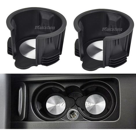 Porte-gobelets pour console centrale de Land Rover Discovery 5/4 et Range Rover Sport (référence LR087454) - Lot de 2 pièces chromées. (1/5)