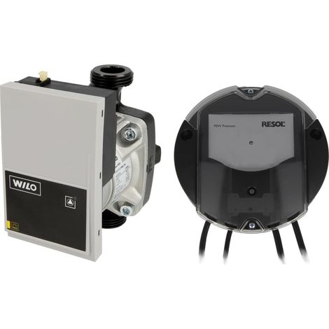 Convertisseur de signal de pompe RESOL PSW incl. Wilo Yonos Para ST 25/7-180 mm