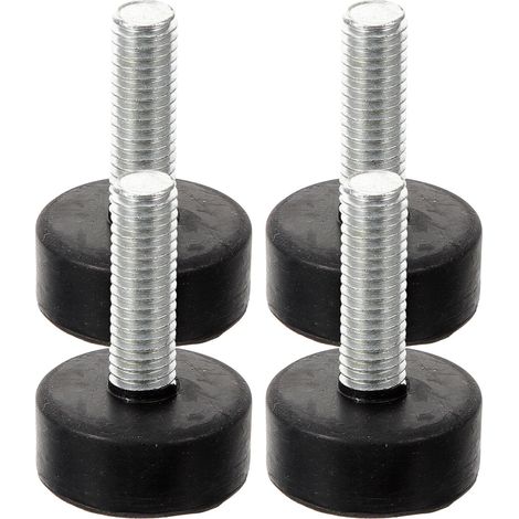 4 Pieces Adjust Absorbing Furniture Displays Included Leveling Frames