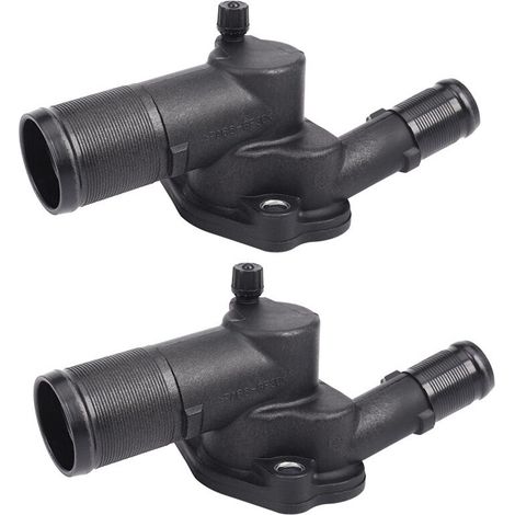 Deux thermostats à eau fermés 8200660882 adaptés aux Clio, Kangoo, Twingo, Dacia Logan, Sandero et Kubistar. (1/4)