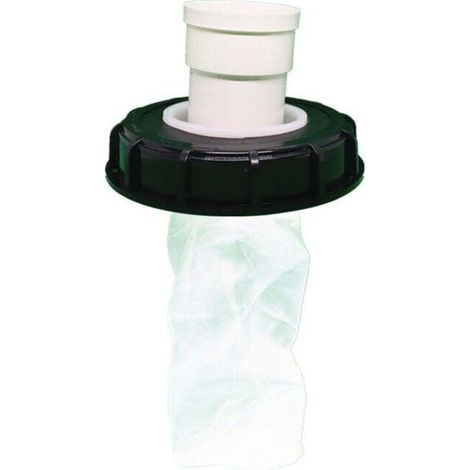 Couvercle de Réservoir avec Filtre en Nylon Lavable pour Réservoir d'eau de Pluie 1000 litres,Filtre À Couvercle Accessoires de Réservoir,Filtre à Eau de Pluie en Nylon (tête droite de (1/5)