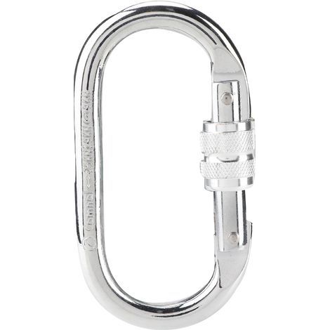 1 pièce Mousqueton en Aluminium Aéronautique 7075 12KN Forme D Accessoire Sécurité Extérieur Noir