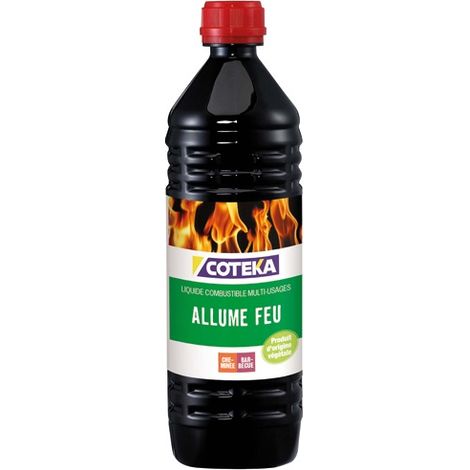 Gel Feueranzünder mit pflanzlicher Basis 1l - Actifeu