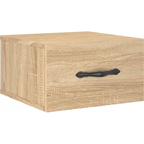 Maison Exclusive - Wand-Nachttisch Sonoma-Eiche 35x35x20 cm
