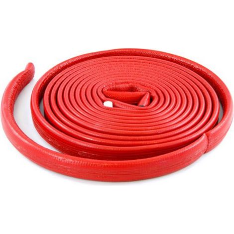 Rotolo polietilene espanso rosso in rotoli da 10 metri Diametro: 4 - 35 mm (1/3)