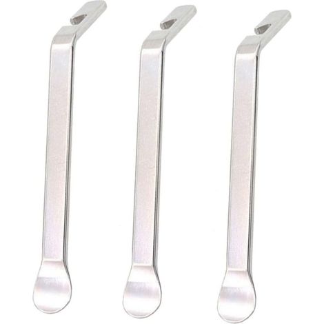 3pièces Levers De Pneu Acier pour Réparation De Pneus De Vélo Outil Pratique Et Portable pour Changer Les Pneus De Vélos De Route Et VTT (1/4)