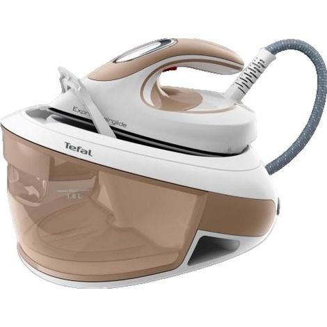 Tefal – Centrale vapeur 1,8 L – Débit vapeur 400 g/min – Pression 6,2 bar – Semelle Durilium Airglide pour tous tissus
