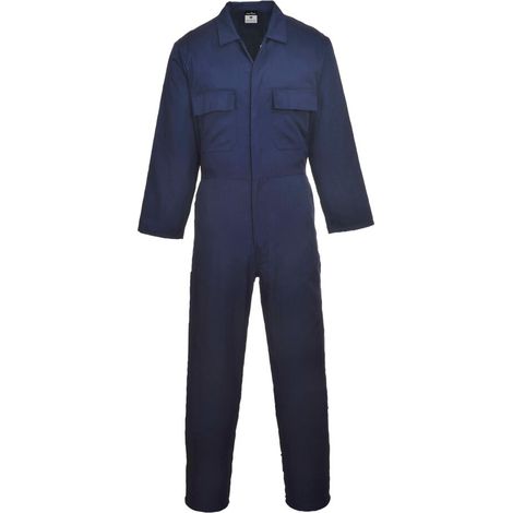 Tuta Euro Work - Taglia S - Blu Navy Short - Portwest
