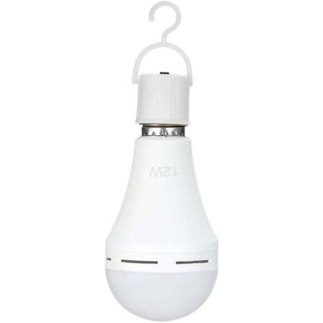 Ampoule LED 12W 60W AC100 240V Équivalent 6000K Extérieur Lustre Blackout Camping Garden Party 1pc (1/5)
