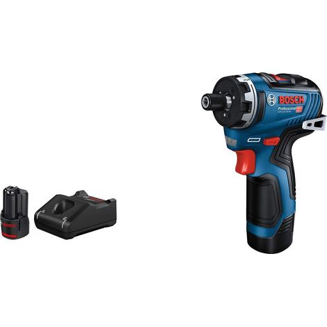 perceuse-visseuse sans-fil GSR 12V-35 HX (avec 2 batteries GBA 12V 3.0Ah, chargeur rapide GAL 12V-40, calage L-BOXX, 1 clip de ceinture, 1 porte-embout) (1/5)