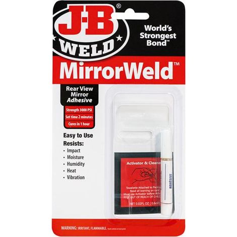 J-B Weld 33701UK MirrorWeld Adhesive 2g JBW33701UK