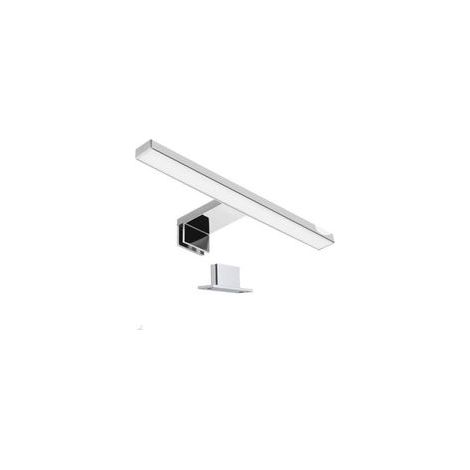 Lampe de Miroir de Salle de Bains 30cm LED 5W, Blanc Chaud 3000K, Pince sur Miroir/Armoire/Mur 300mm Avec boîte de jonction IP44, (1/4)