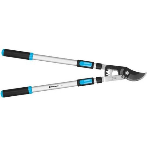 Cellfast - Lopper telescópico de derivación Ideal, Ligero con Asas de Aluminio, Alta Resistencia y Engranaje, 40-410, Negro/Azul (1/2)