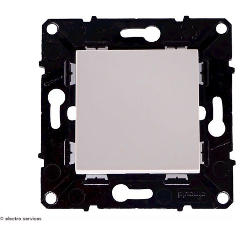 Va-et-vient Lumineux 10A Arnould Evolution Blanc  Finition: Blanc (1/2)