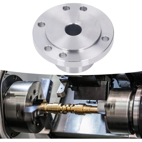 Der 80-mm-Spannfutteranschlussflansch ist für 25-mm-Spannfutter wie K11-80, K72-80 und K12-80 geeignet. (1/5)
