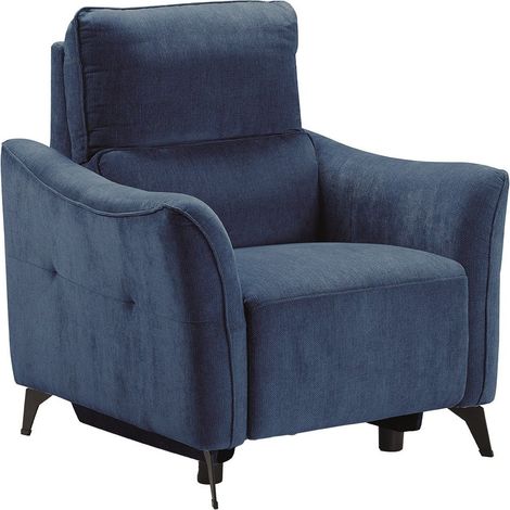 Fauteuil électrique relax zéro gravity tissu waterproof bleu - GARIOS (1/5)