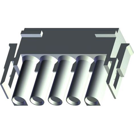 TE Connectivity Boîtier pour contacts mâles série Universal-MATE-N-LOK Nbr total de pôles 5 926299-3 1 pc(s) W776011 (1/3)