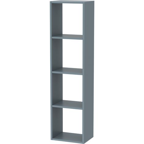 Etagère / Séparateur de pièces coloris bleu - Hauteur 130 x Longueur 34 x Profondeur 25 cm -PEGANE-