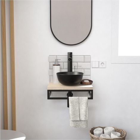 Lavabo + lavabo + specchio slimline SOHO