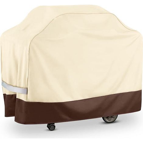 Housse Pour Barbecue - Toile Oxford 600D Impermeable - Protection UV Antipoussiere Antidechirure - Compatible Tous Modèles - 145x61x117 Cm (1/5)