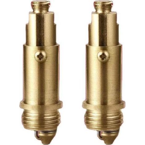 Lot De 2 Bondes À Ressort en Laiton pour Bonde De Baignoire Pop Up Click Clack,pour Bonde Clic Clac pour Lavabo,Remplacement De Qualité pour Évier De Baignoire (1/5)