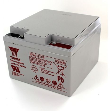 Batterie Plomb Yuasa 12V 24Ah NP24-12IFR