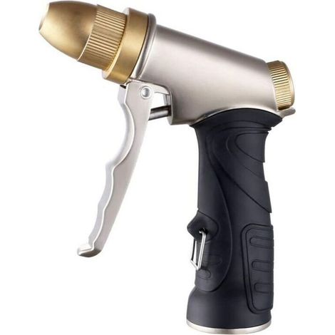 Wasserpistole, Sprinklerpistole, 1 Stück (Silber/Schwarz) (1/4)