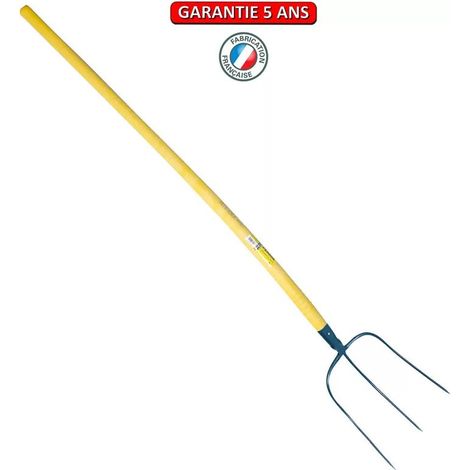 3-zinkige Zettwendergabel mit gebogenem Verbundstiel 135 OUTILS PERRIN