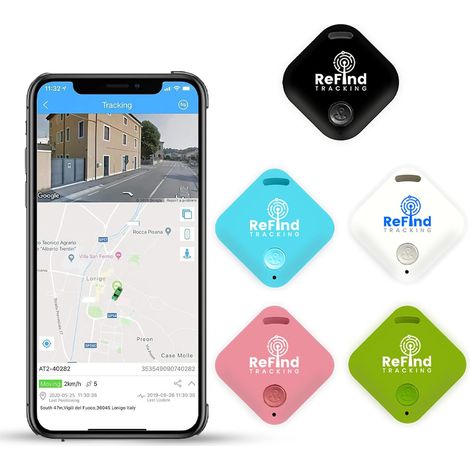 R4 Traceur Intelligent pour Android et iPhone (Rose) (1/5)