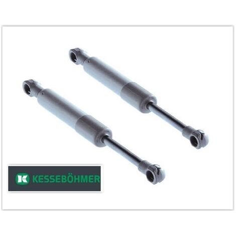 Vérins à gaz pour meuble 250N – Lot de 2 – Entraxe 195mm – Pour portes relevables de cuisine – 250NX2 - GAZ 250 N (1/2)