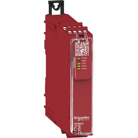 Módulo seguridad Bac categoría 3 24V tornillo XPSBAC14AP de Schneider