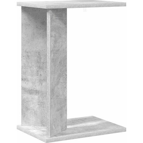 End Table Concrete Grey 35 x 25 x 50 cm Engineered Wood vidaXL