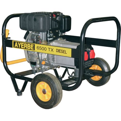 AYERBE - 5418450 - Générateur TX diesel 6500 avec démarrage électrique