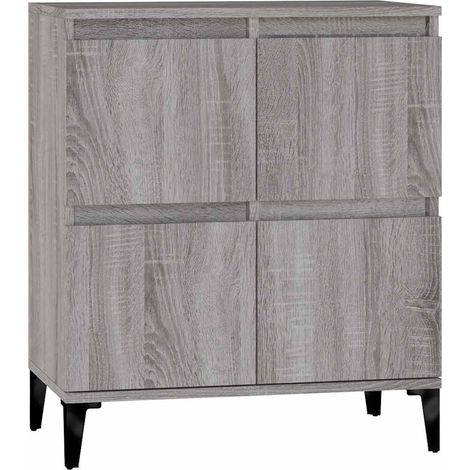Maison Exclusive - Buffet Sonoma gris 60x35x70 cm Bois d'ingénierie (1/5)