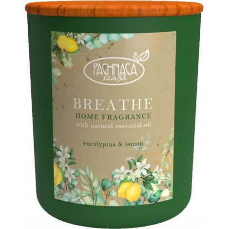 Vela de soja Fragrant Wardrobe, perfumada, Breathe Eucalyptus & Lemon, 1 unidad. (1/3)
