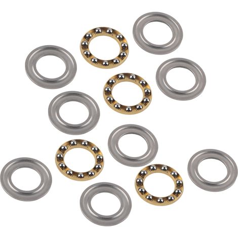10 Axialkugellager für ebene Belastung, Stahlbeschläge für industrielle Maschinen 3613-0521-0012 (1/5)
