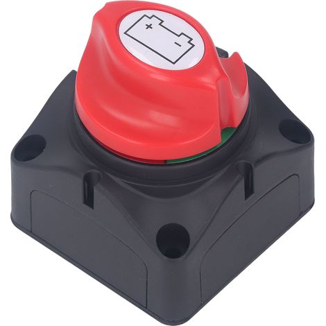 Sectionneur Rotatif Protégé 48-60V DC - Interrupteur de Batterie pour Coupure d'Alimentation (1/5)