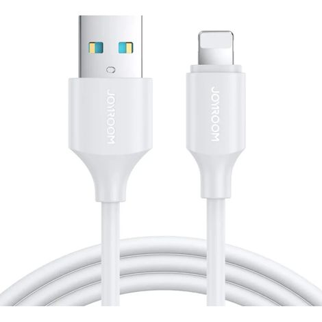 Joyroom Fast Charging USB-A to Lightning Cable 3A, 1m - White