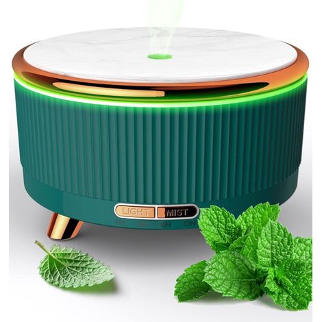 DiffuserDiffuser ätherische öle, 500ML Ultrasonic Duftöl Aroma Öle Diffuser, Air Diffuser Humidifier for Bedroom mit 7 Colours LED ätherische öle, 500ML Duftöl Aroma Öle Diffuser
