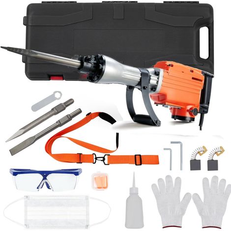 Marteau à percussion électrique 2200 W pour béton et maçonnerie (1/5)