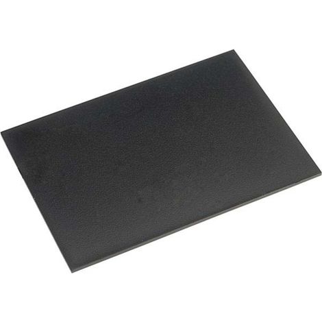 Gainta G705020L Abdeckung ABS Kunststoff Schwarz (L x B x H) 70 x 50 x 1.5 mm 1 St.