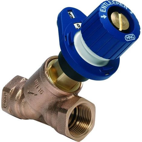 Resideo Valvola di regolaz. del flusso Kombi-3-Plus ottone, manicotto, DN 40, V5010Y0040