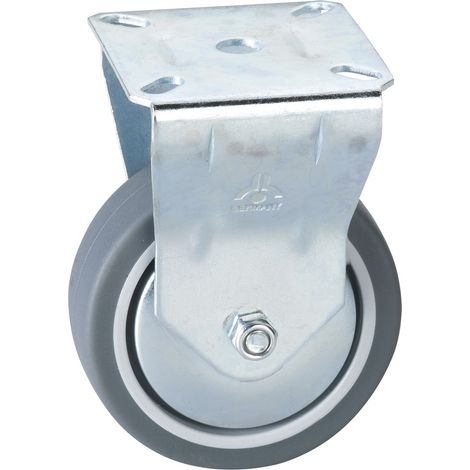 Bockrolle 75 x 25 mm, Tragkr. 50 kg Möbelrollen (1/2)