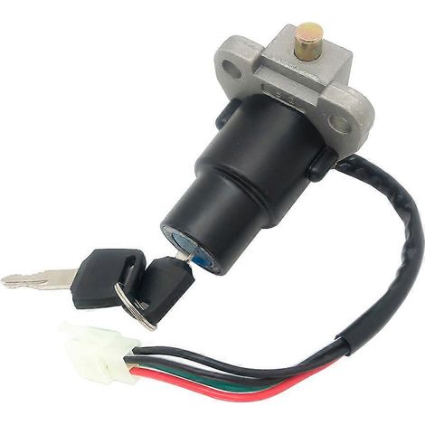 Interrupteur à clé 4 broches pour Kawasaki KLR650 KLR 650 1987-2007 (1/5)