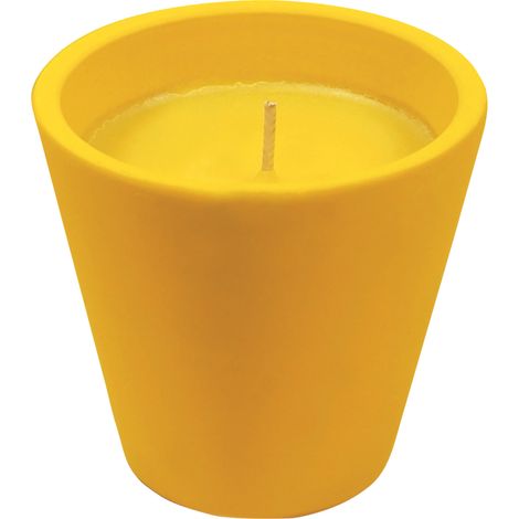 CARIBE BICCHIERE TERRA COTTA CITRONELLA COLORI ASSORTITI (1/5)