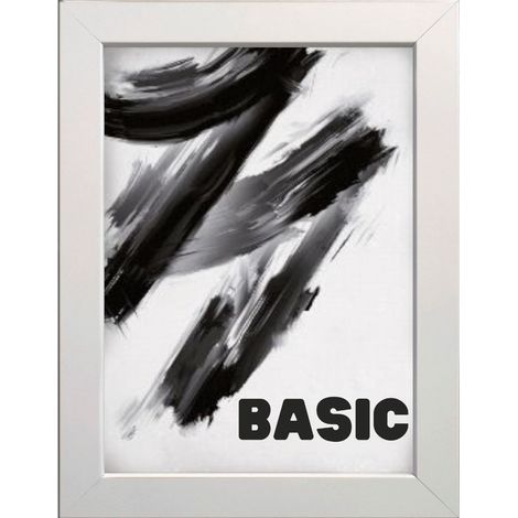 Cadre photo basique en MDF 10x15 cm blanc 1 pc. (1/5)