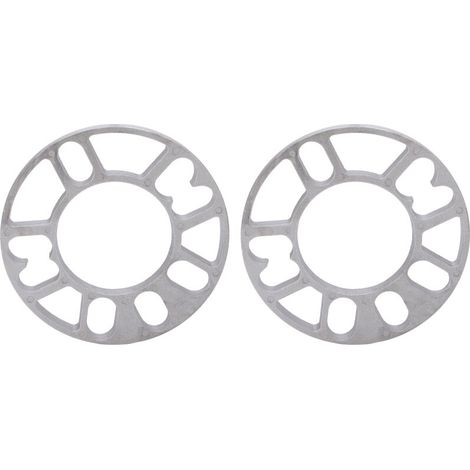 Chanme Entretoise de Roue, cale d'entretoise de Roue de 10 mm antirouille pour 4 5 Goujons de Voiture PCD de 98 mm à 120 mm (1/5)